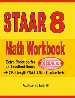 STAAR Grade 8 Math Workbook 2019 And 2020