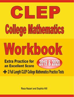 CLEP College Mathematics Workbook 2019-2020