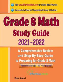 Grade 8 Math Study Guide 2021 - 2022