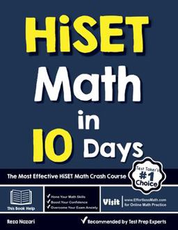 HiSET Math in 10 Days