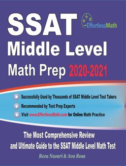 SSAT Middle Level Math Prep 2020-2021