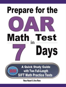 Prepare for the OAR Math Test in 7 Days