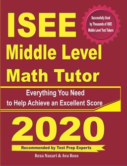 ISEE Middle Level Math Tutor
