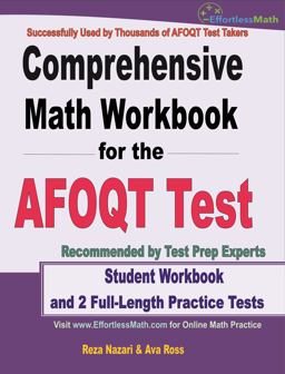 Comprehensive Math Workbook for the AFOQT Test