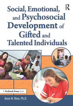 Social, Emotional, and Psychosocial Development of Gifted and Talented Individuals  9781646320042 Front Cover