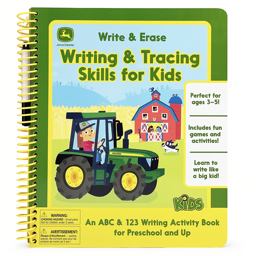John Deere Kids Write and Erase Writing and Tracing Skills for Kids