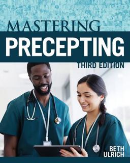 Mastering Precepting, Third Edition A Handbook for Success  9781646480685 Front Cover