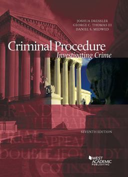 Criminal Procedure, Investigating Crime, 7th 7th 9781647081997 Front Cover