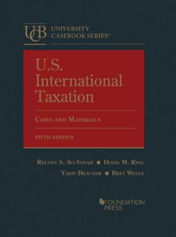     U.S.INTERNATIONAL TAXATION  9781647082291 Front Cover