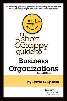 SHORT+HAPPY GUIDE TO BUS.ORGANIZATIONS  9781647083731 Front Cover