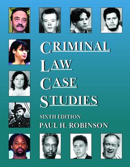 Criminal Law Case Studies