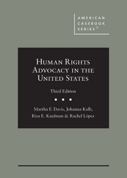 Human Rights Advocacy in the United States Human Rights Advocacy in the United States