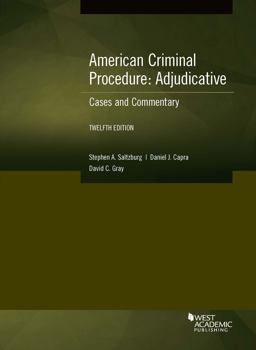     AMERICAN CRIM.PROC.ADJ.CASES+COMMEN  9781647086459 Front Cover