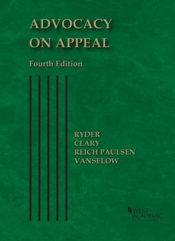 Advocacy on Appeal 4th 9781647086534 Front Cover