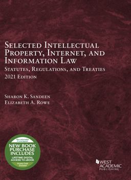 Selected Intellectual Property, Internet, and Information Law