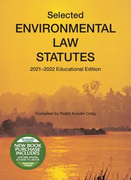     SEL.ENVIRON.LAW STAT.2021-22-W/ACCE  9781647088637 Front Cover
