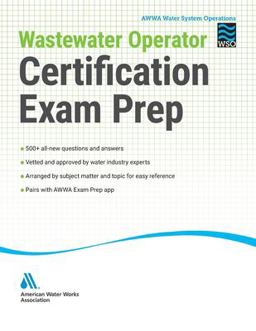 Wastewater Operator Certification Exam Prep  9781647170097 Front Cover