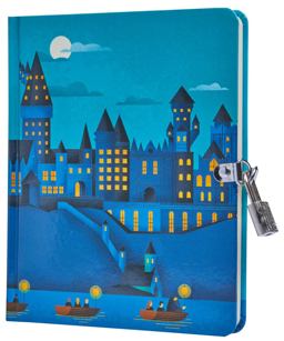 Harry Potter: Hogwarts Castle Glow-In-the-Dark Lock and Key Diary