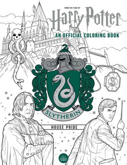 Harry Potter: Slytherin House Pride: the Official Coloring Book