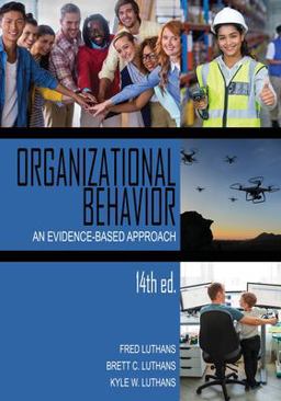 Organizational Behavior An Evidence-Based Approach  9781648021251 Front Cover