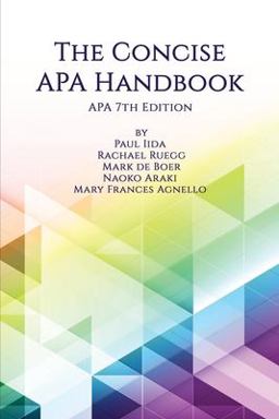 Concise APA Handbook 7th 9781648021831 Front Cover