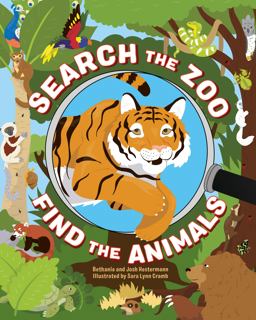 Search the Zoo, Find the Animals  9781648761287 Front Cover