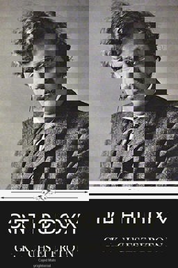 Orthodoxy by G. K. Chesterton  9781657592193 Front Cover