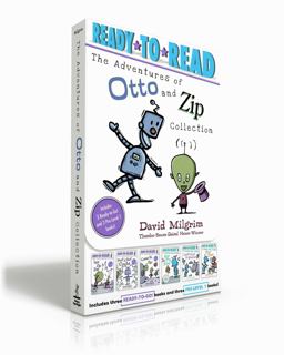 Adventures of Otto and Zip Collection (Boxed Set) See Zip Zap; Poof! a Bot!; Come in, Zip!; See Pip Flap; Look Out! a Storm!; for Otto  9781665938334 Front Cover