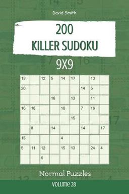Killer Sudoku - 200 Normal Puzzles 9x9 Vol. 28
