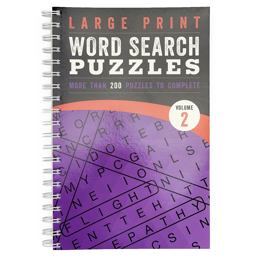 Large Print Word Search Puzzles