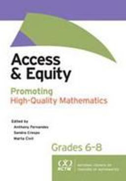 Access and Equity Promoting High-Quality Mathematics  9781680540062 Front Cover