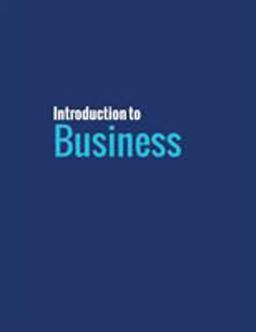 Introduction to Business  9781680922851 Front Cover