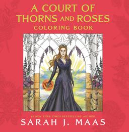 Court of Thorns and Roses Coloring Book  9781681195766 Front Cover