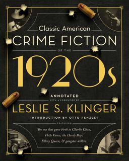 Classic American Crime Fiction of The 1920s  9781681778617 Front Cover