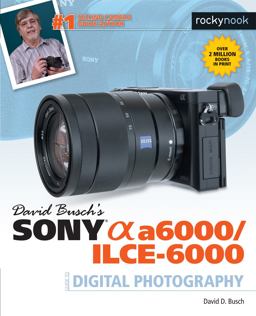 David Busch's Sony Alpha A6000/ILCE-6000 Guide to Digital Photography  9781681981901 Front Cover