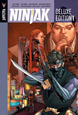 Ninjak Deluxe Edition Book 1  9781682151570 Front Cover