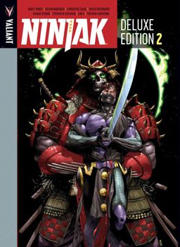 Ninjak Deluxe Edition Book 2  9781682152577 Front Cover