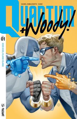 Quantum and Woody! (2017) Volume 1: Kiss Kiss, Klang Klang  9781682152690 Front Cover
