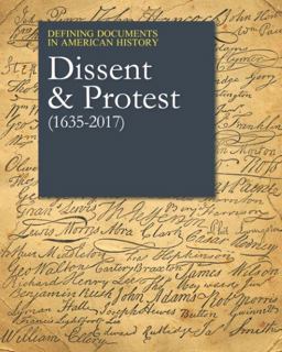 Dissent and Protest (1637-2016)