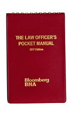The Law Officer's Pocket Manual 2017:  9781682670798 Front Cover