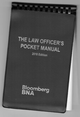 The Law Officer's Pocket Manual 2018:  9781682672624 Front Cover