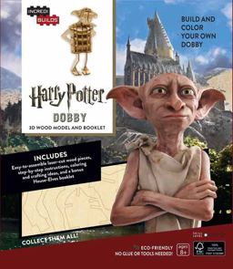 Harry Potter - Dobby 3D Wood Model  9781682980293 Front Cover