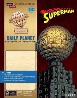 IncrediBuilds DC Comics Superman Daily Planet Deluxe Book and Model Set IncrediBuilds DC Comics Superman Daily Planet Deluxe Book and Model Set