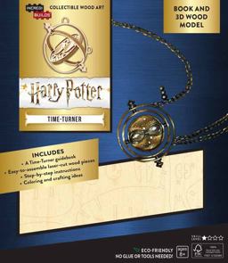 IncrediBuilds Harry Potter Time Turner 3D Wood Model and Book IncrediBuilds Harry Potter Time Turner 3D Wood Model and Book