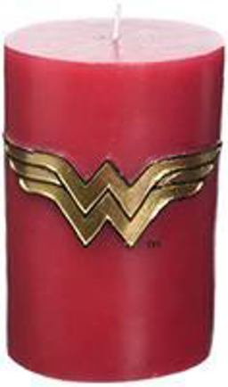 Luminaries DC Comics Wonder Woman Emblem Candle