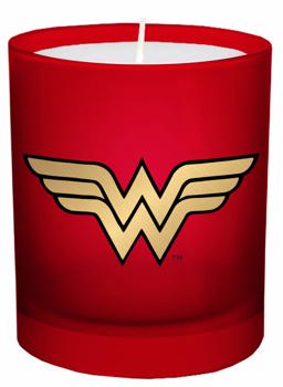DC Comics Wonder Woman Glass Candle