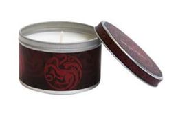 Game of Thrones - House Targaryen Tin Candle