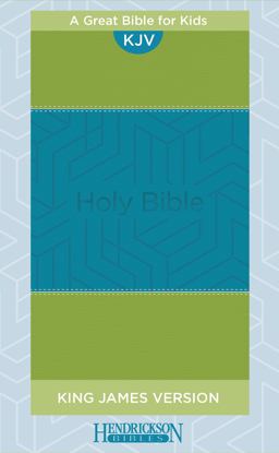 KJV Kids Bible Flexisoft Blue & Green