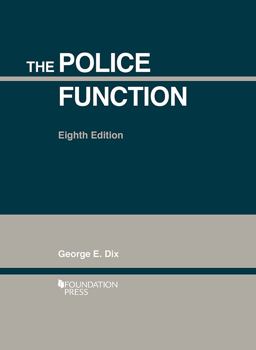 Police Function 8th 9781683281245 Front Cover