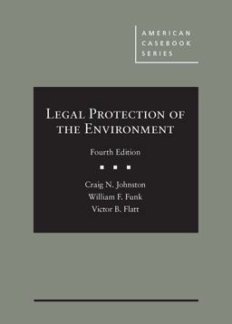 Legal Protection of the Environment 4th 9781683282198 Front Cover